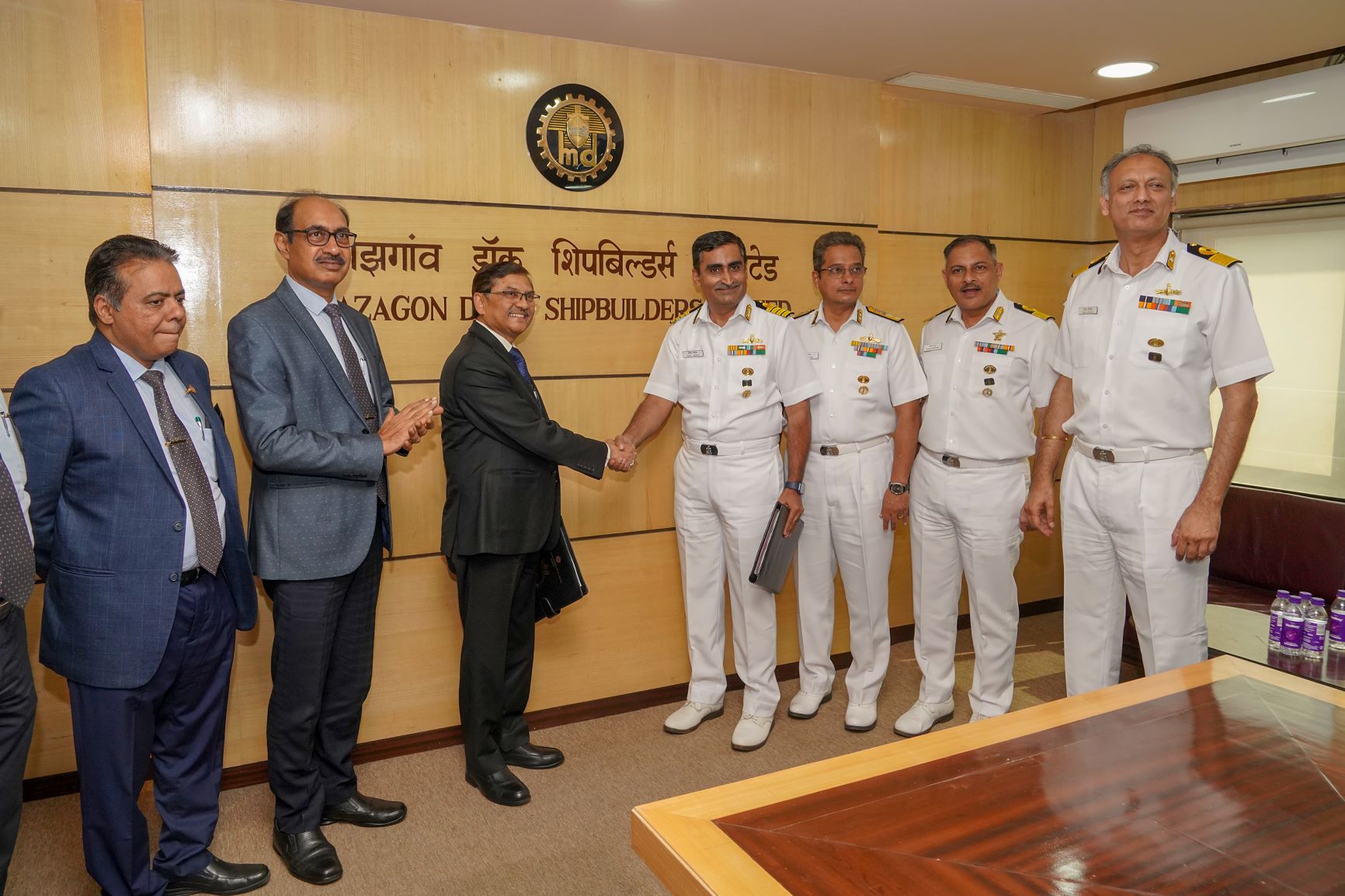 Delivery Of Second Destroyer Of P15B Class 'Mormugao' To Indian Navy -24th Nov 2022123 - Image 9